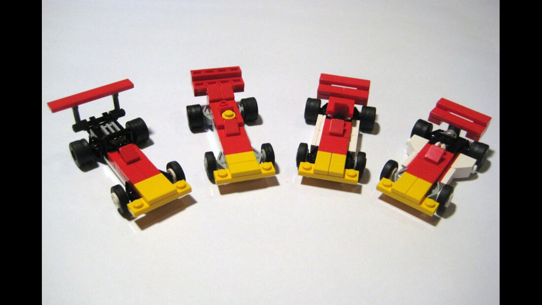 Lego Rennautos - Gold Leaf Lotus F1