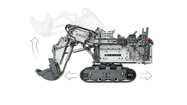 Lego Technic Bagger Liebherr R 9800