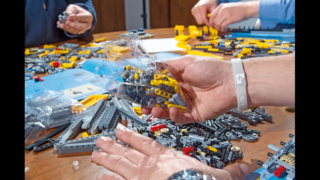 Lego-Technik, Auspacken