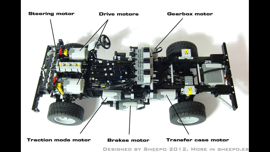 Lego Technik Auto-Nachbauten, Land Rover Defender 110