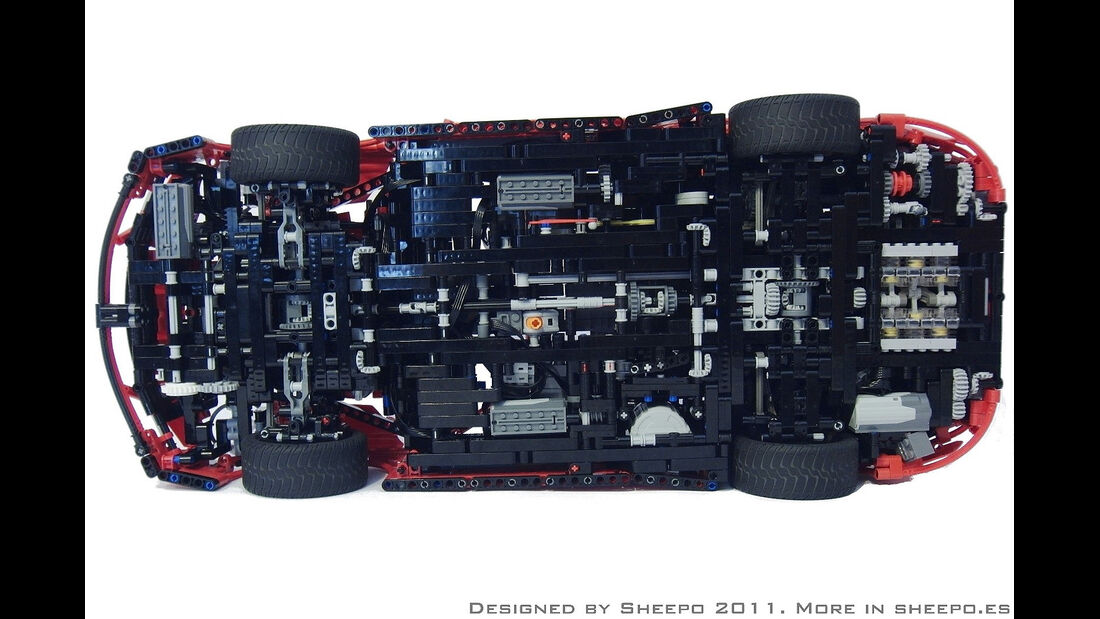 Lego Technik Auto-Nachbauten, Porsche 911 Cabrio