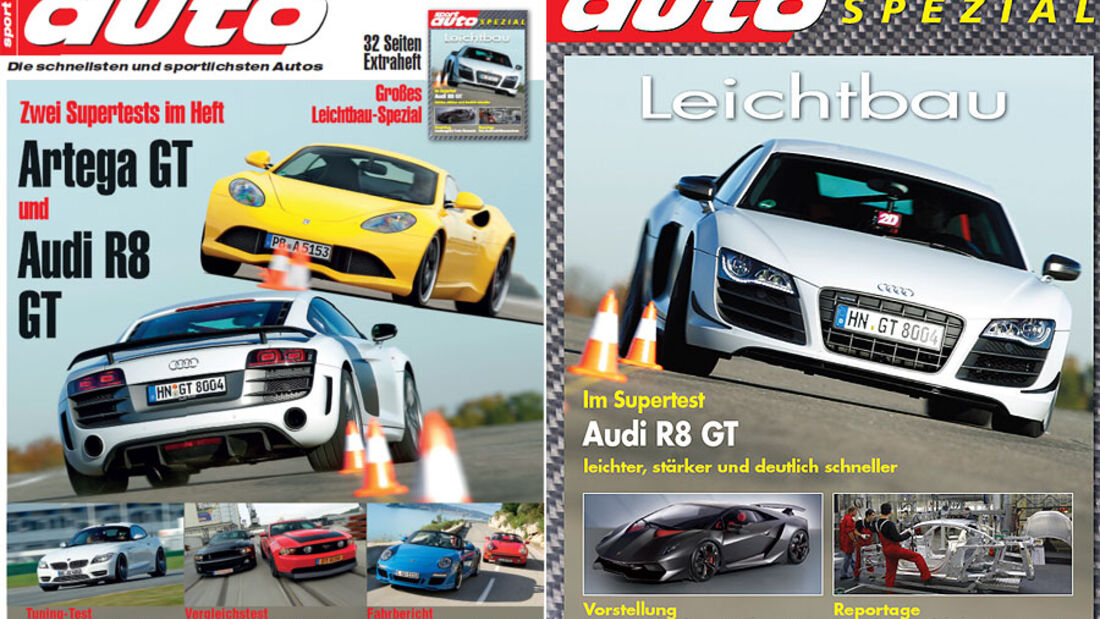 Leichtbau-Beilage sport auto-Zeitschrift 12-2010