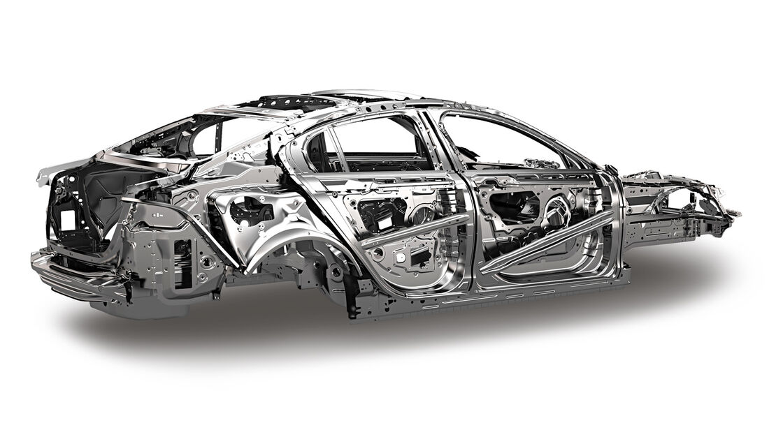 Leichtbau, Jaguar XE, Karosserie, Technik