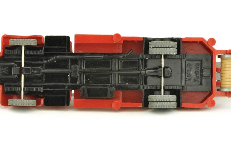 Leiterwagen MB 5000, rot/schwarz  Wiking