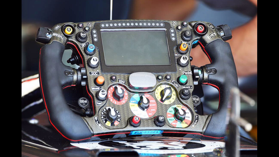 Lenkrad Sauber  - Formel 1 - GP USA - 31. Oktober 2014
