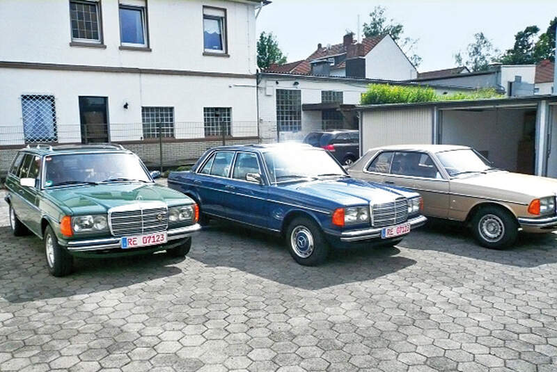 Leser-Garagen, Mercedes, W123-Baureihe