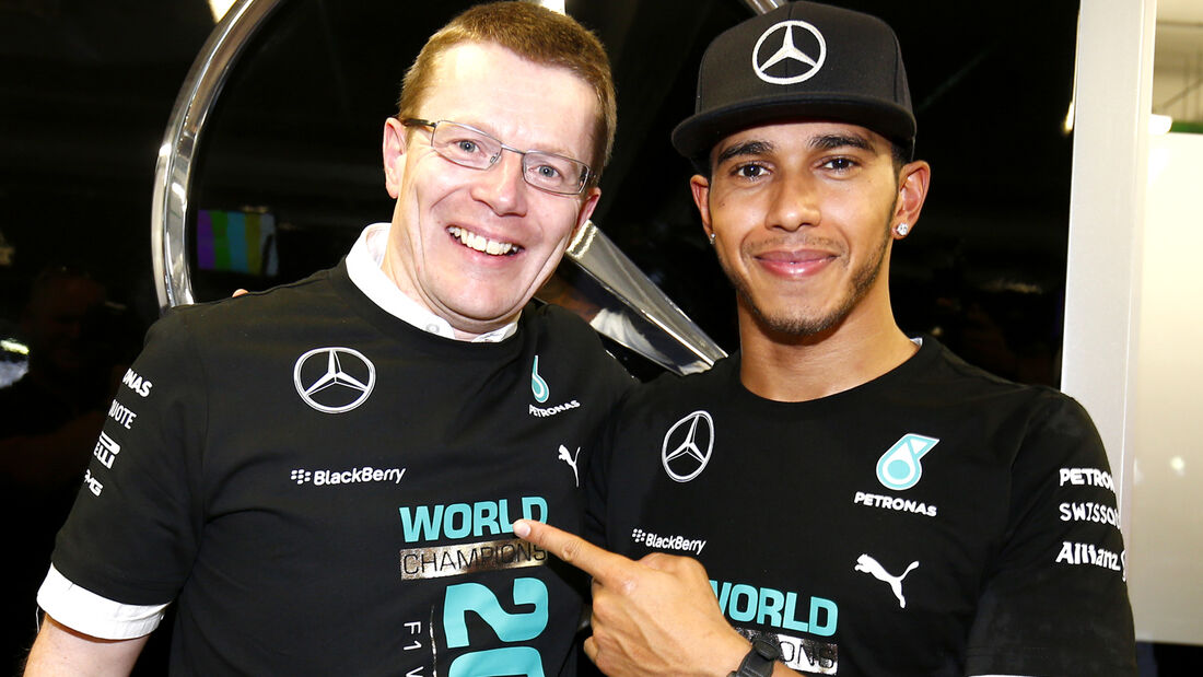 Lewis Hamilton & Andy Cowell - Mercedes - Formel 1 - 2014