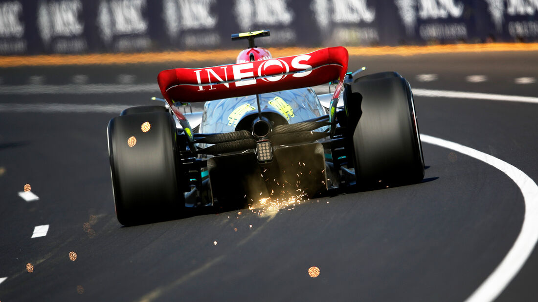 Lewis Hamilton - Bouncing - GP Australien 2022