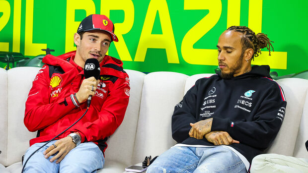 Lewis Hamilton & Charles Leclerc - Formel 1 - 2023