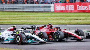 Lewis Hamilton - Charles Leclerc - Formel 1 - GP England - 3. Juli 2022