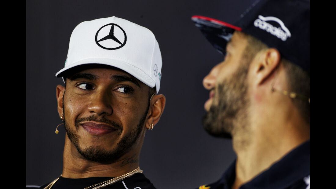 Lewis Hamilton - Daniel Ricciardo - Formel 1 - GP England - 13. Juli 2017