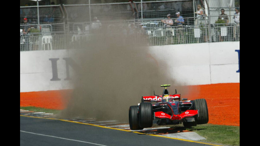 Lewis Hamilton F1-Debüt Australien 2007