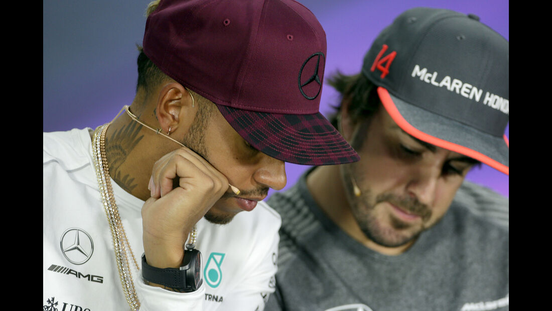 Lewis Hamilton & Fernando Alonso - Formel 1 - GP Kanada - Montreal - 8. Juni 2017