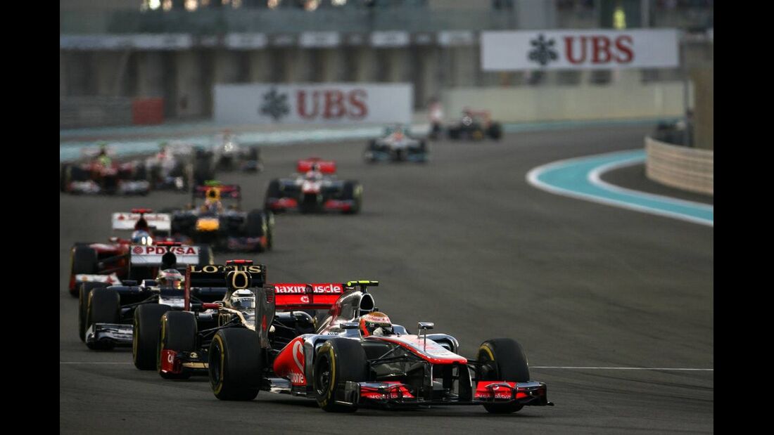 Lewis Hamilton  - Formel 1 - GP Abu Dhabi - 04. November 2012