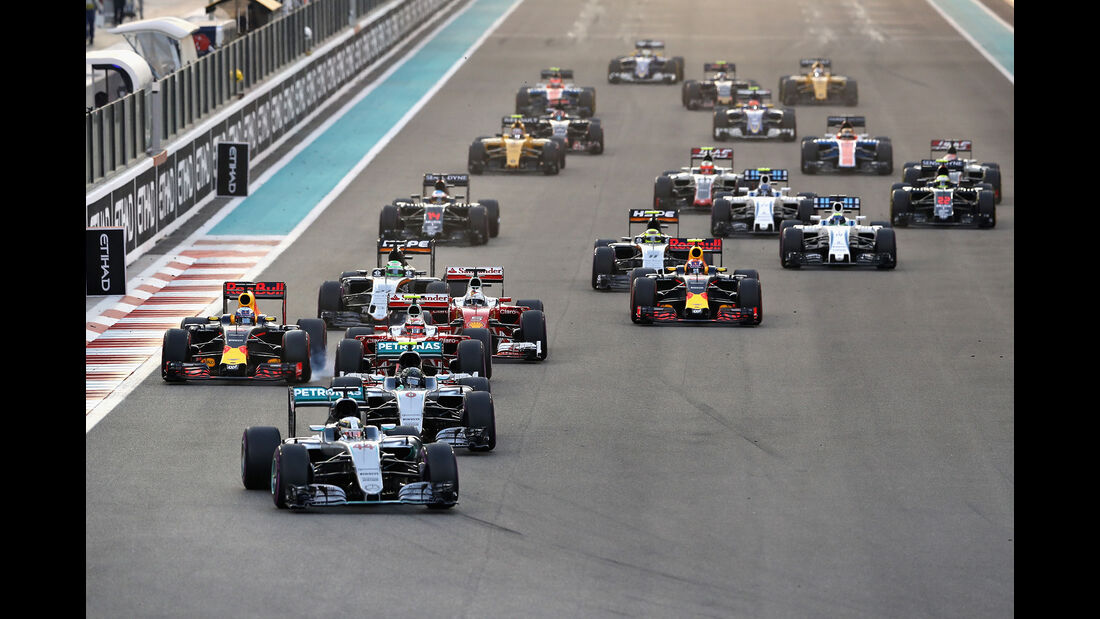 Lewis Hamilton - Formel 1 - GP Abu Dhabi 2016