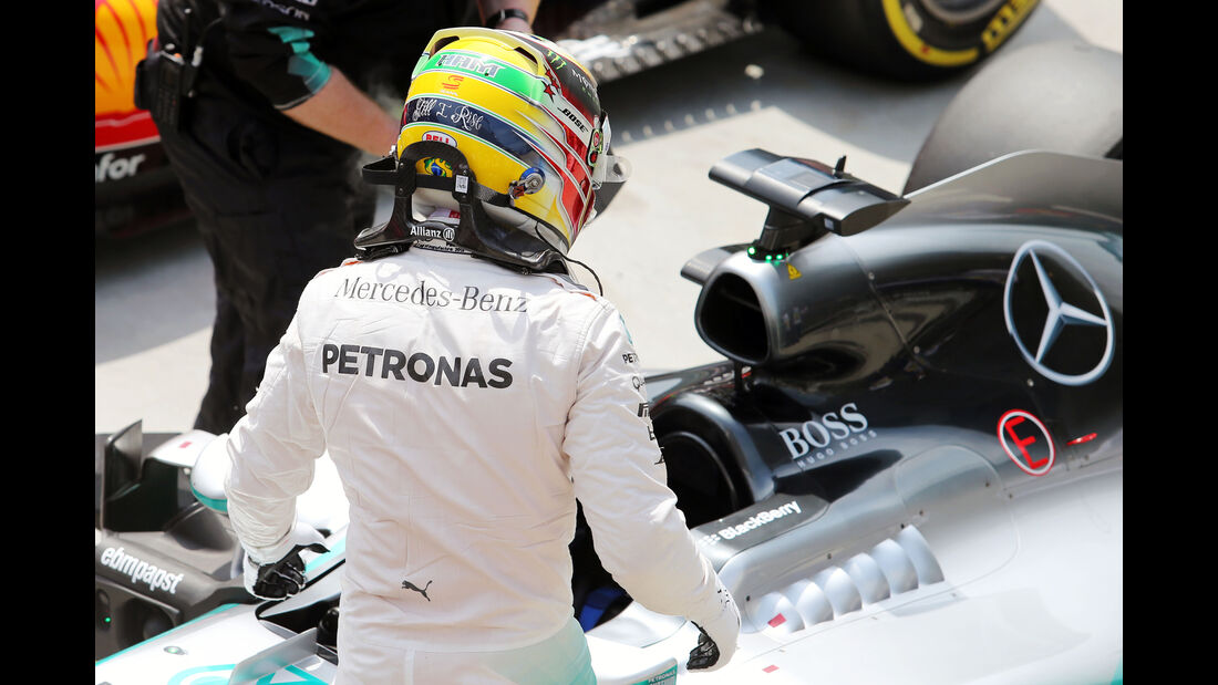 Lewis Hamilton - Formel 1 - GP Brasilien- 14. November 2015