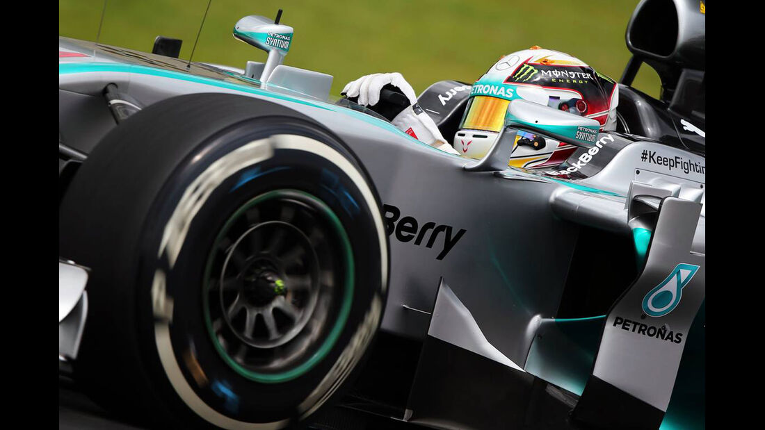 Lewis Hamilton - Formel 1 - GP Brasilien - 8. November 2014