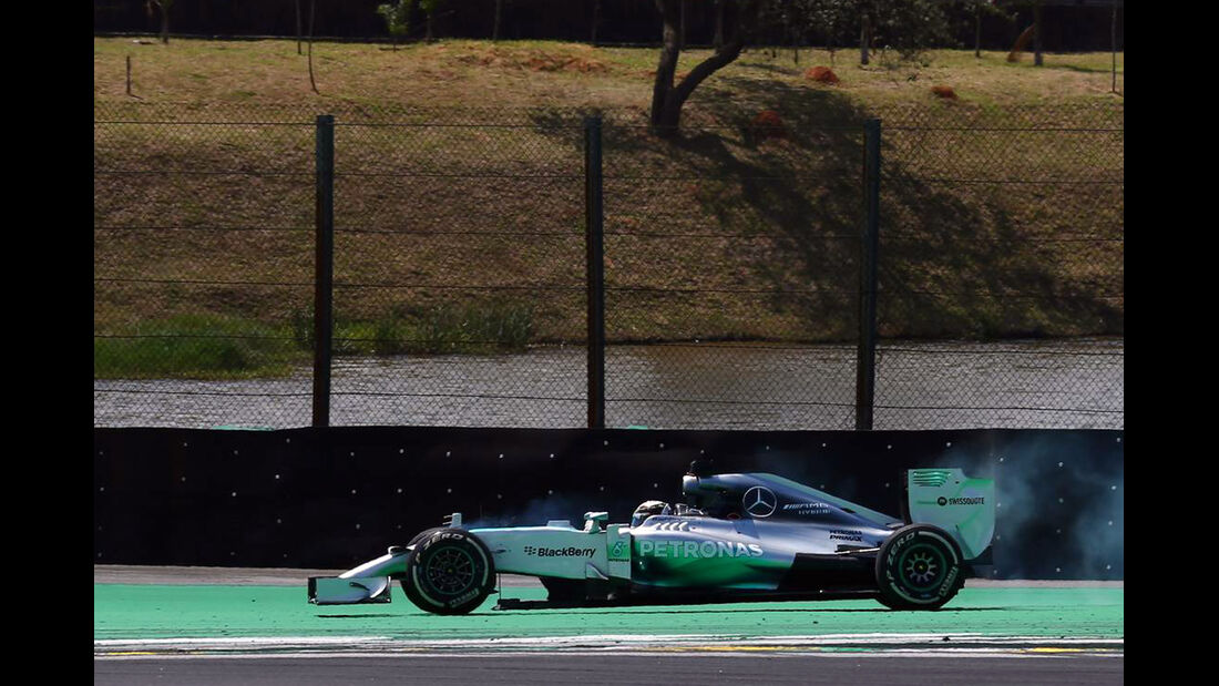 Lewis Hamilton - Formel 1 - GP Brasilien - 9. November 2014