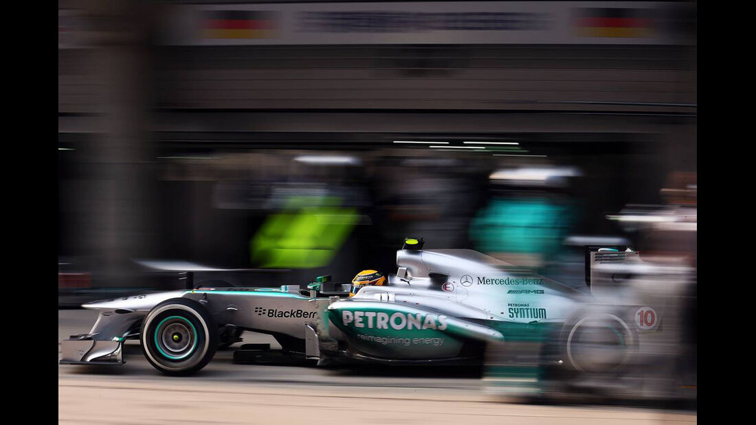 Lewis Hamilton - Formel 1 - GP China - 14. April 2013