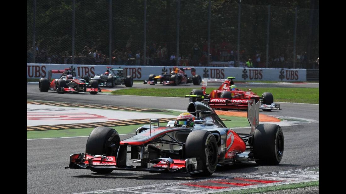 Lewis Hamilton  - Formel 1 - GP Italien - 09. September 2012