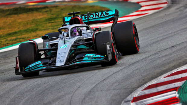 Lewis Hamilton - Formel 1 - Test - Barcelona - 25. Februar 2022