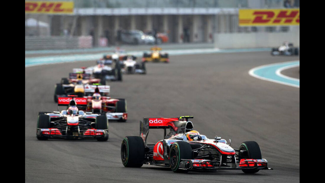 Lewis Hamilton GP Abu Dhabi 2010