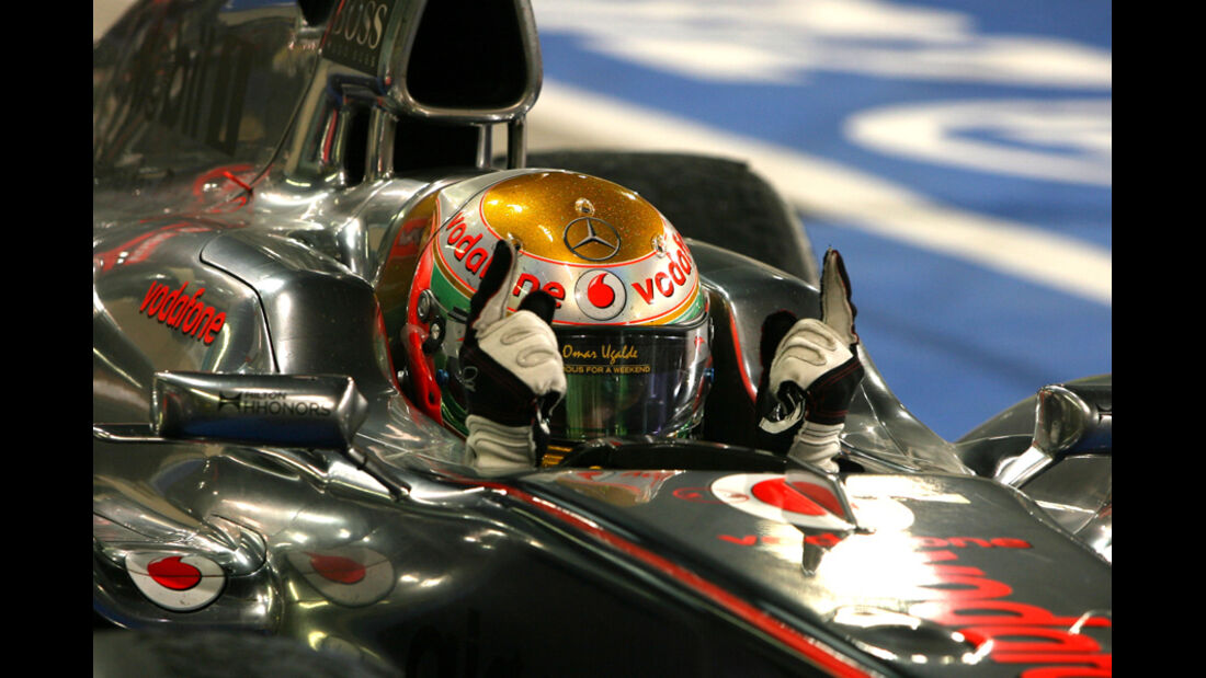 Lewis Hamilton GP Abu Dhabi 2011