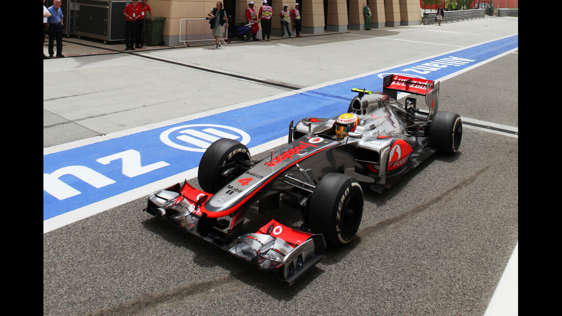 Lewis Hamilton GP Bahrain 2012