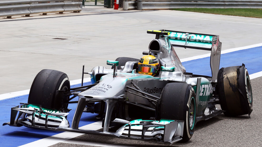 Lewis Hamilton GP Bahrain 2013