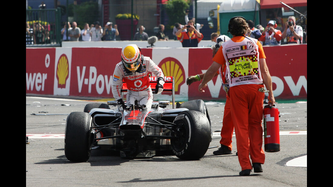 Lewis Hamilton - GP Belgien 2012