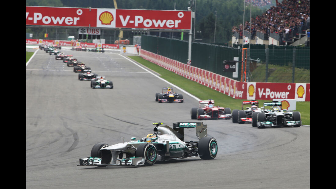 Lewis Hamilton - GP Belgien 2013