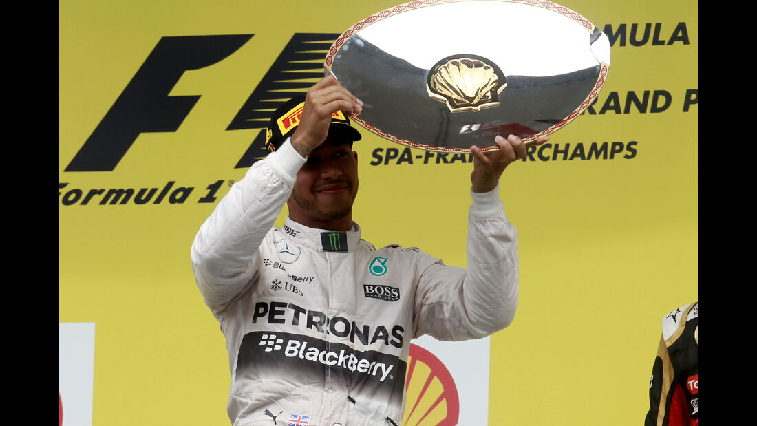 Lewis Hamilton - GP Belgien 2015