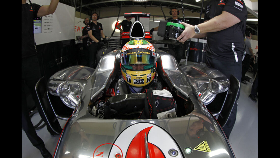 Lewis Hamilton GP Brasilien 2011