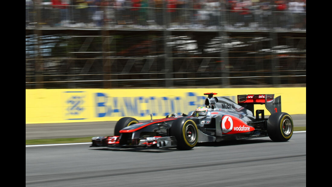 Lewis Hamilton GP Brasilien 2011