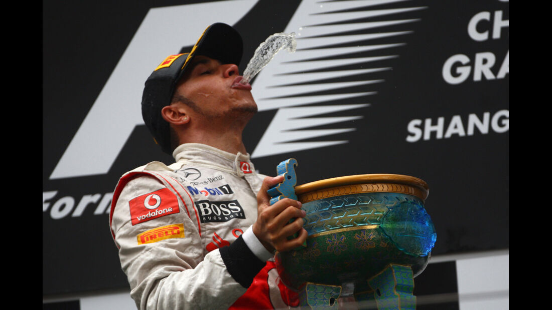 Lewis Hamilton GP China 2011