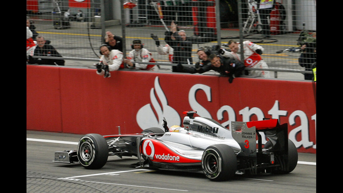 Lewis Hamilton GP Deutschland 2011 Noten