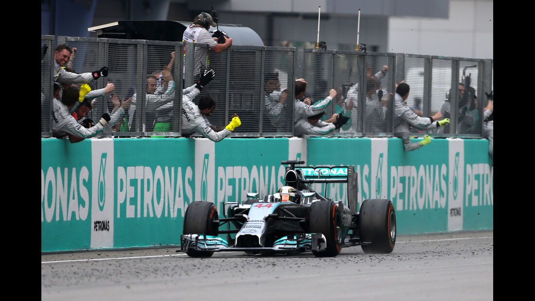 Lewis Hamilton - GP Malaysia 2014