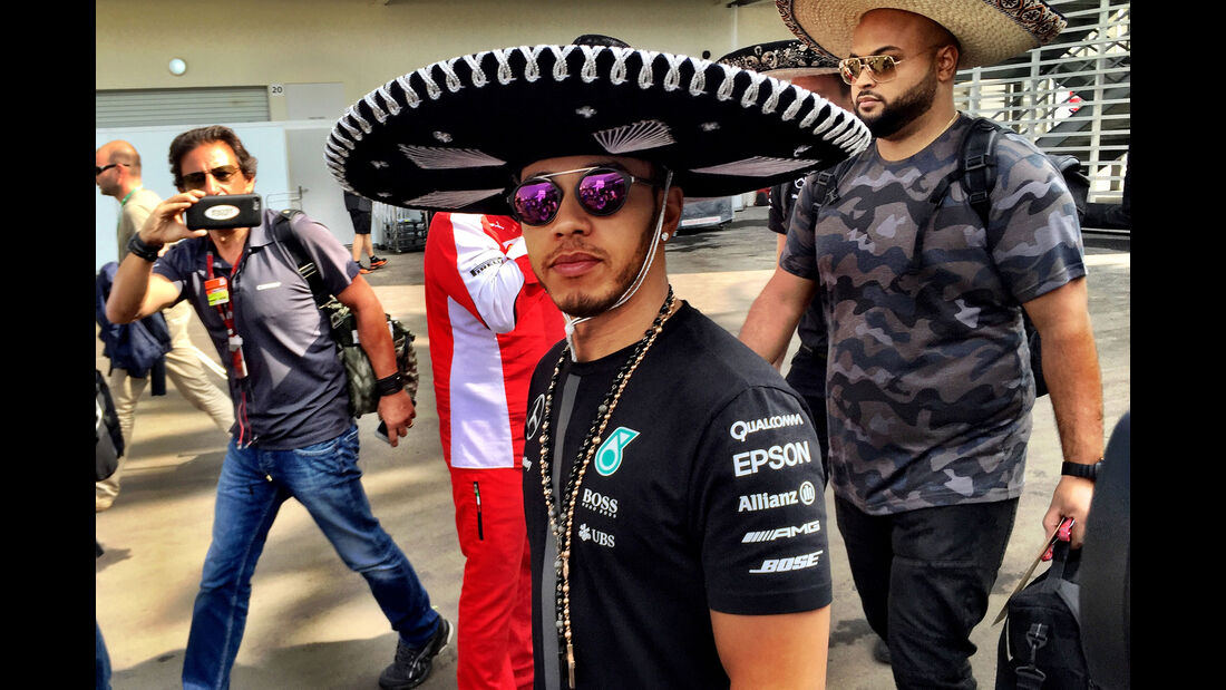 Lewis Hamilton - GP Mexiko 2015