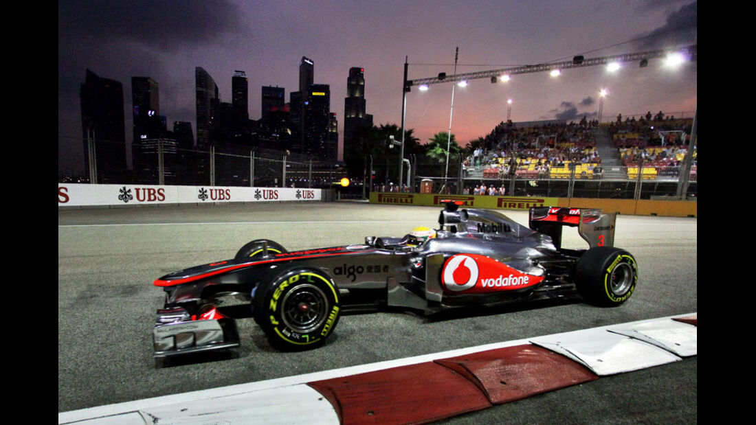 Lewis Hamilton GP Singapur 2011