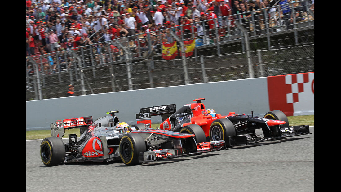 Lewis Hamilton GP Spanien 2012