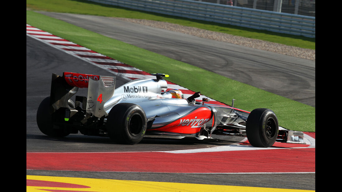 Lewis Hamilton GP USA 2012