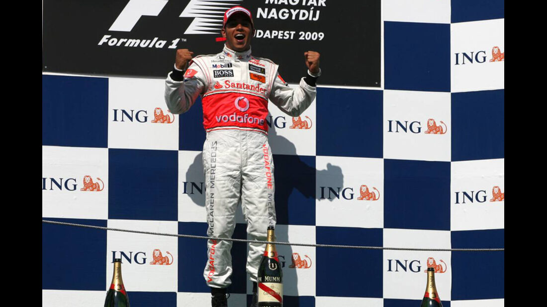 Lewis Hamilton GP Ungarn 2009