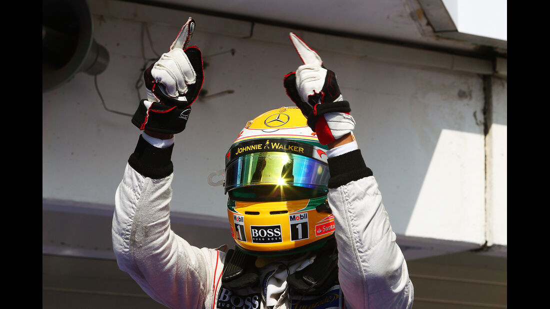 Lewis Hamilton GP Ungarn 2012