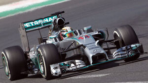 Lewis Hamilton GP Ungarn 2014 Formel 1