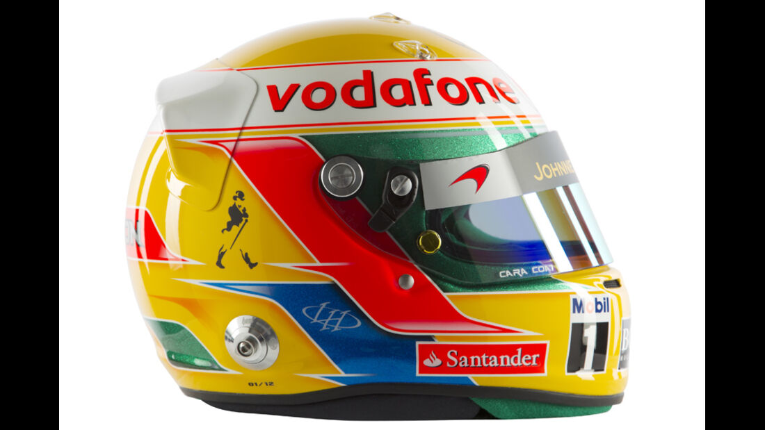 Lewis Hamilton Helm 2012