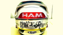 Lewis Hamilton Helm - GP Australien 2014