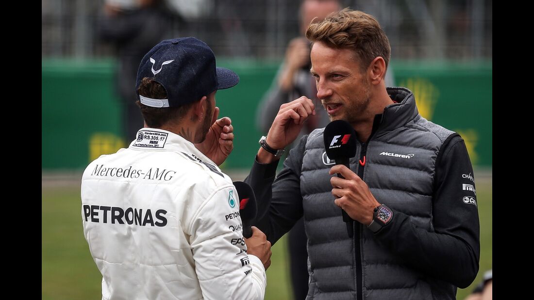 Lewis Hamilton - Jenson Button - Formel 1 - GP England - 15. Juli 2017