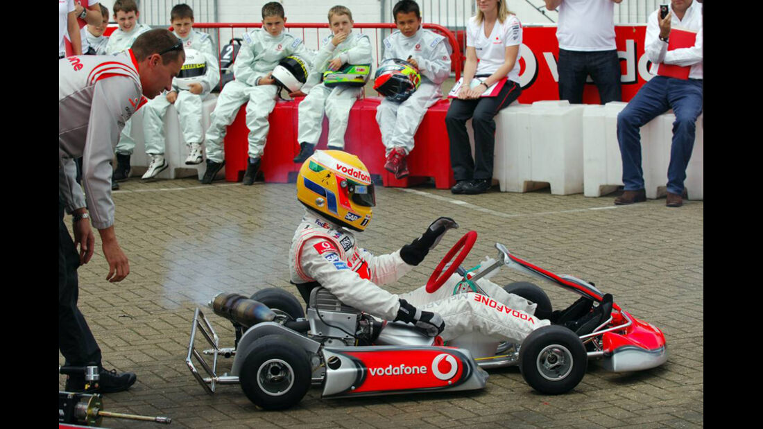 Lewis Hamilton Kart 2007