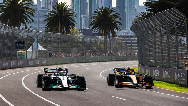 Lewis Hamilton - Lando Norris - GP Australien 2022 - Melbourne