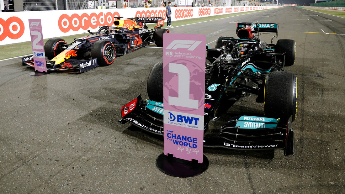 Lewis Hamilton & Max Verstappen - Formel 1 - GP Katar 2021